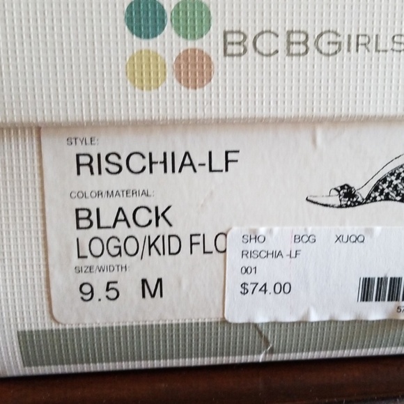 BCBG Rischia Black Logo sandals - Picture 8 of 8